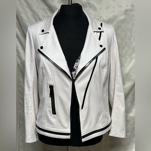 Vex faux suede Moto jacket.  Size 16.